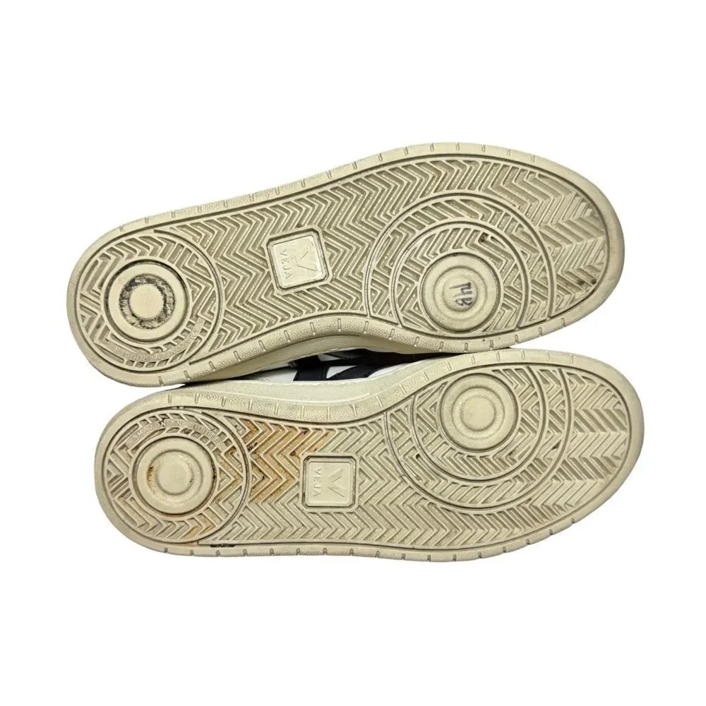 Veja Women's White and Black Sneakers